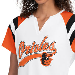 MLB Baltimore Orioles Starter Women's Game On Notch Neck T-Shirt