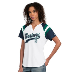 MLB Seattle Mariners Starter Women's Game On Notch Neck T-Shirt