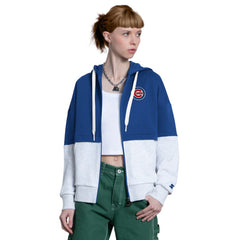 MLB Chicago Cubs Starter Women's Wishbone Full-Zip Hoodie