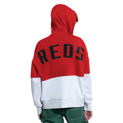 MLB Cincinnati Reds Starter Women's Wishbone Full-Zip Hoodie