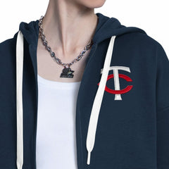 MLB Minnesota Twins Starter Women's Wishbone Full-Zip Hoodie