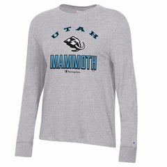 NHL Gray Utah Mammoth Champion Women's Core Long Sleeve T-Shirt