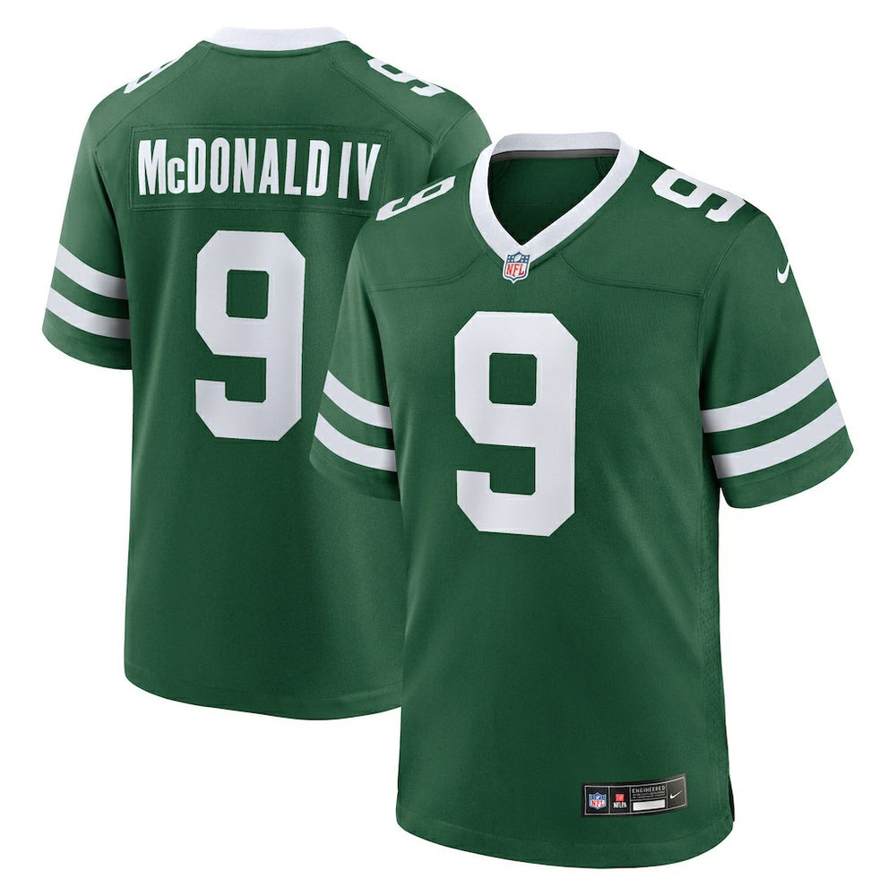 Will McDonald IV Team Game Jersey - New York Jets