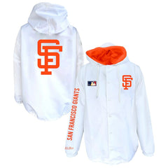 MLB San Francisco Giants Mitchell & Ness Big & Tall Full-Snap Hooded Jacket