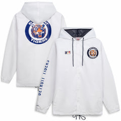 MLB Detroit Tigers Mitchell & Ness Big & Tall Full-Snap Hooded Jacket