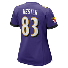 LaJohntay Wester Women's Team Game Jersey - Baltimore Ravens