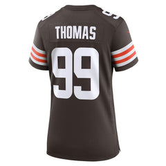 Cameron Thomas Women's Team Game Jersey - Cleveland Browns