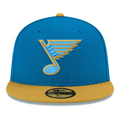NHL Blue St. Louis Blues New Era Core Logo Two-Tone 59FIFTY Fitted Hat