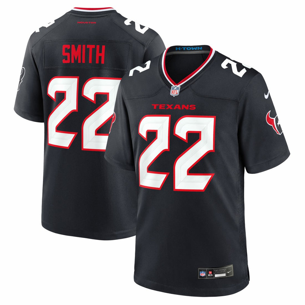 Jaylin Smith Team Game Jersey - Houston Texans