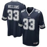 Javonte Williams Team Game Jersey - Dallas Cowboys