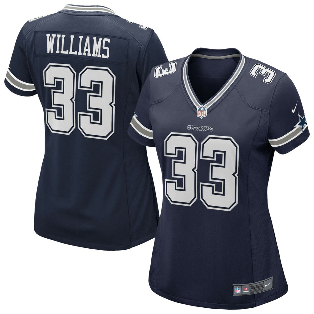 Javonte Williams Women's Team Game Jersey - Dallas Cowboys