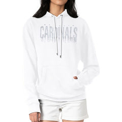 MLB St. Louis Cardinals G-III 4Her by Carl Banks Women's Metallic Drop Fleece Hoodie