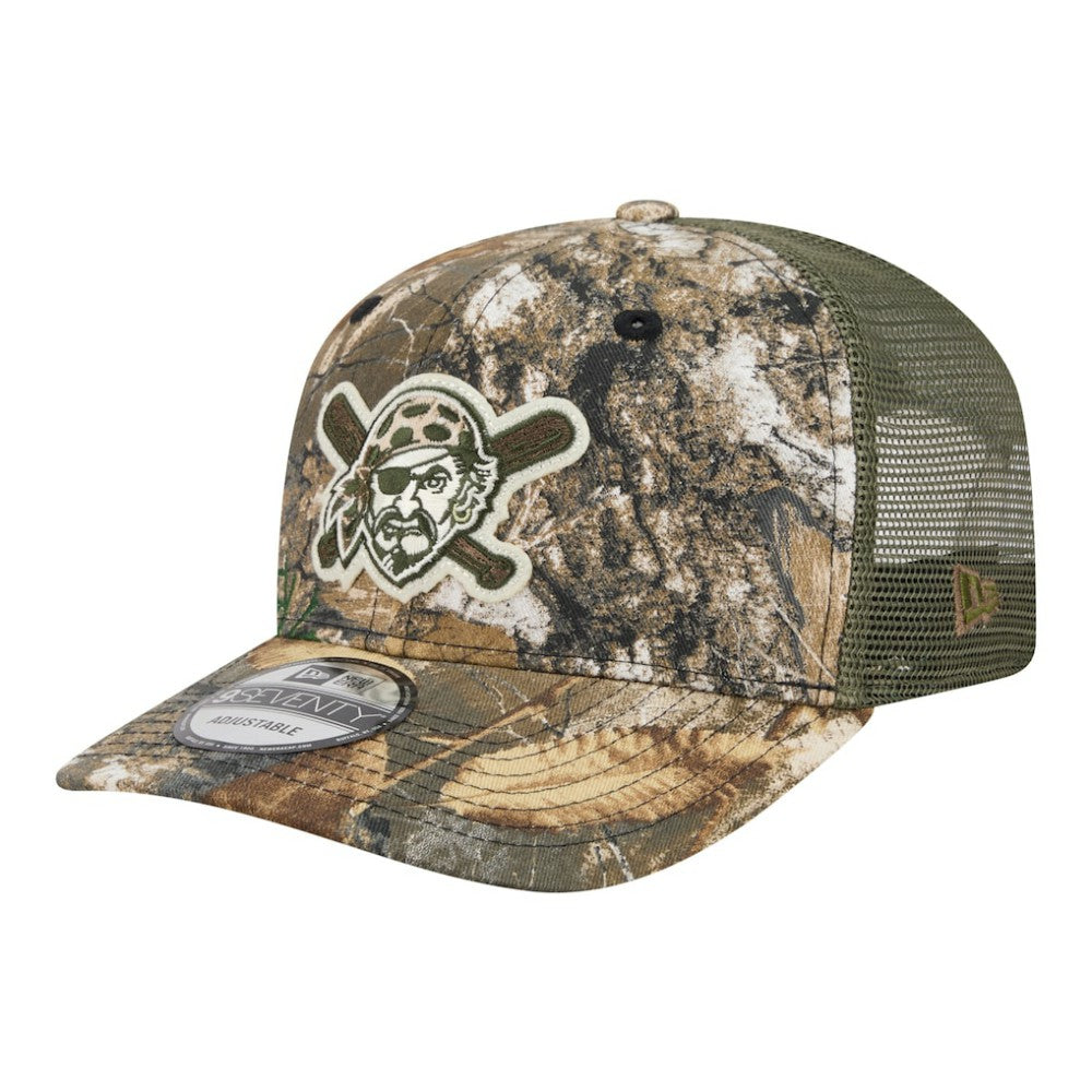 MLB Pittsburgh Pirates New Era Realtree 9SEVENTY Adjustable Hat