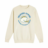 The Wild Collective Unisex Charger Power Fleece Sweatshirt - Los Angeles Chargers