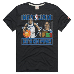 NBA Paolo Banchero Orlando Magic Homage Unisex NBA Jam Tri-Blend T-Shirt