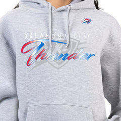 NBA Oklahoma City Thunder G-III 4Her by Carl Banks Women's Shadow Logo Tri-Blend Fleece Hoodie