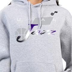 NBA Utah Jazz G-III 4Her by Carl Banks Women's Shadow Logo Tri-Blend Fleece Hoodie