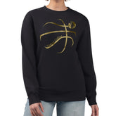 NBA Boston Celtics G-III 4Her by Carl Banks Women's Metallic Print Basketball Sketch Fleece Sweatshirt
