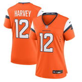 RJ Harvey Women's Team Game Jersey - Denver Broncos