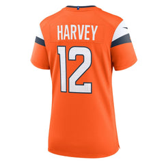 RJ Harvey Women's Team Game Jersey - Denver Broncos