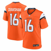 Jeremy Crawshaw Team Game Jersey - Denver Broncos