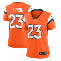 Jahdae Barron Women's Team Game Jersey - Denver Broncos
