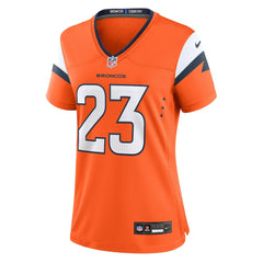 Jahdae Barron Women's Team Game Jersey - Denver Broncos