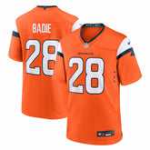 Tyler Badie Team Game Jersey - Denver Broncos