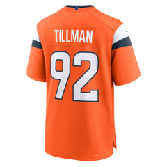 Dondrea Tillman Team Game Jersey - Denver Broncos