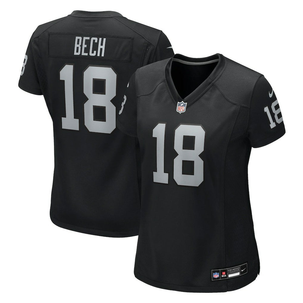 Jack Bech Women's Team Game Jersey - Las Vegas Raiders