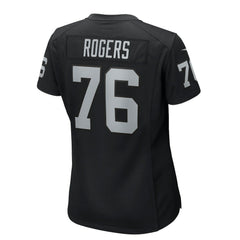 Caleb Rogers Women's Team Game Jersey - Las Vegas Raiders