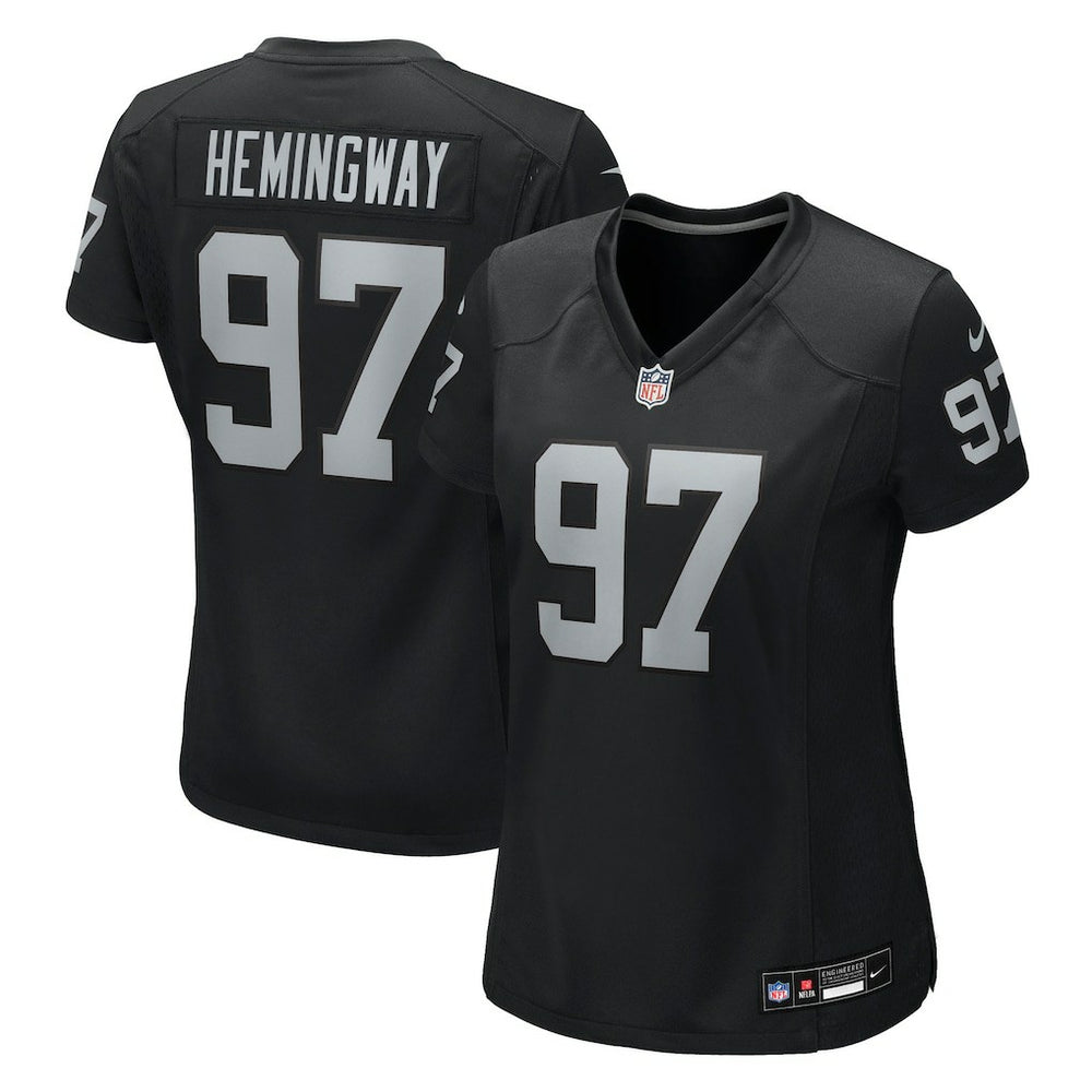 Tonka Hemingway Women's Team Game Jersey - Las Vegas Raiders