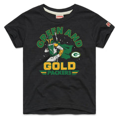 Homage Youth Star Wars x NFL Tri-Blend T-Shirt - Green Bay Packers
