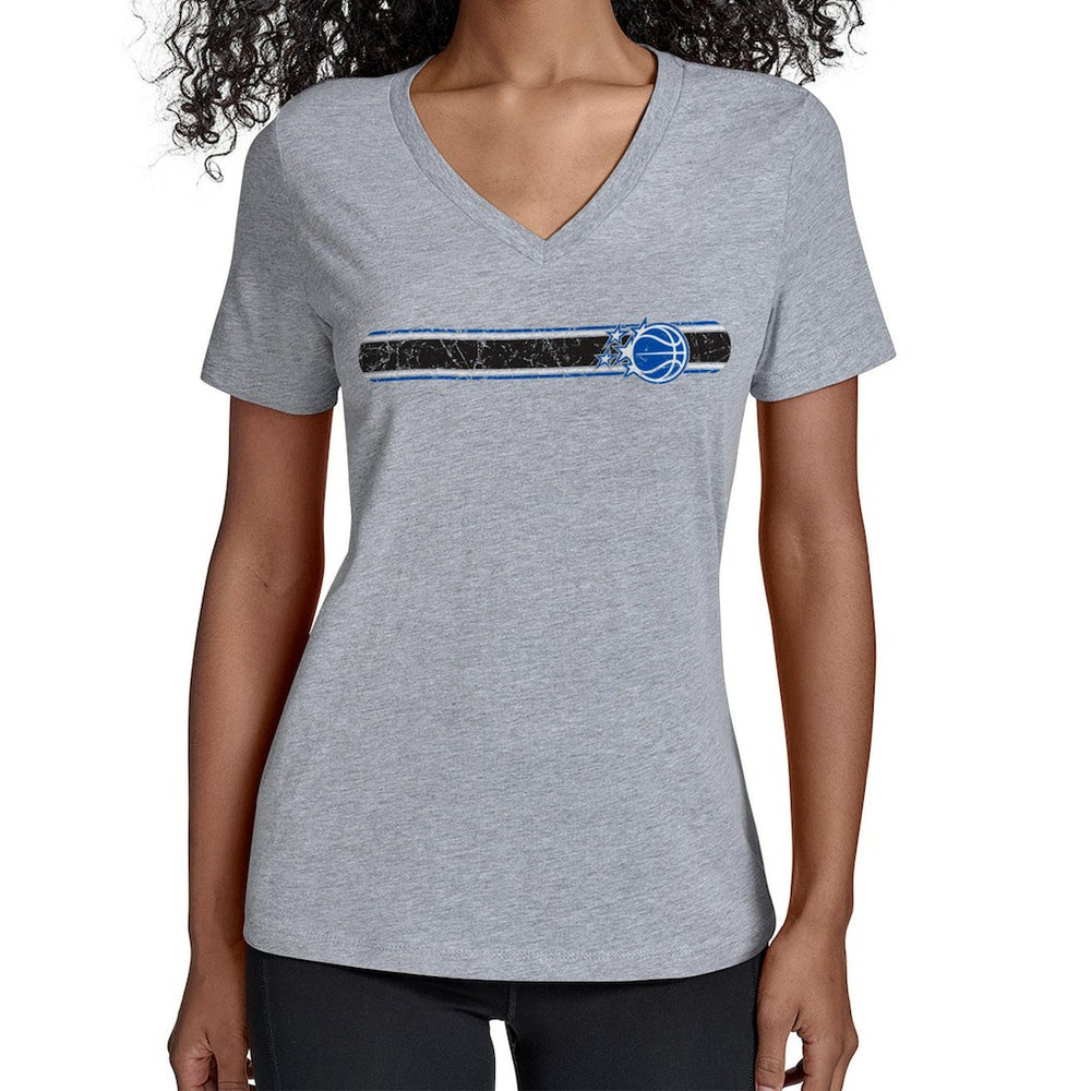 NBA Orlando Magic Starter Women's Team Stripe V-Neck T-Shirt