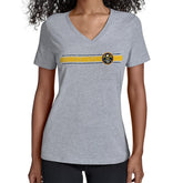 NBA Denver Nuggets Starter Women's Team Stripe V-Neck T-Shirt sale