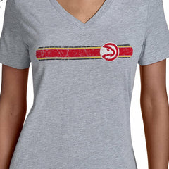 NBA Atlanta Hawks Starter Women's Team Stripe V-Neck T-Shirt