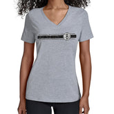 NBA Brooklyn Nets Starter Women's Team Stripe V-Neck T-Shirt