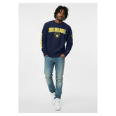 MLB Milwaukee Brewers Champion Reverse Weave Chenille Sweatshirt