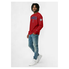 MLB Los Angeles Angels Champion Reverse Weave Chenille Sweatshirt