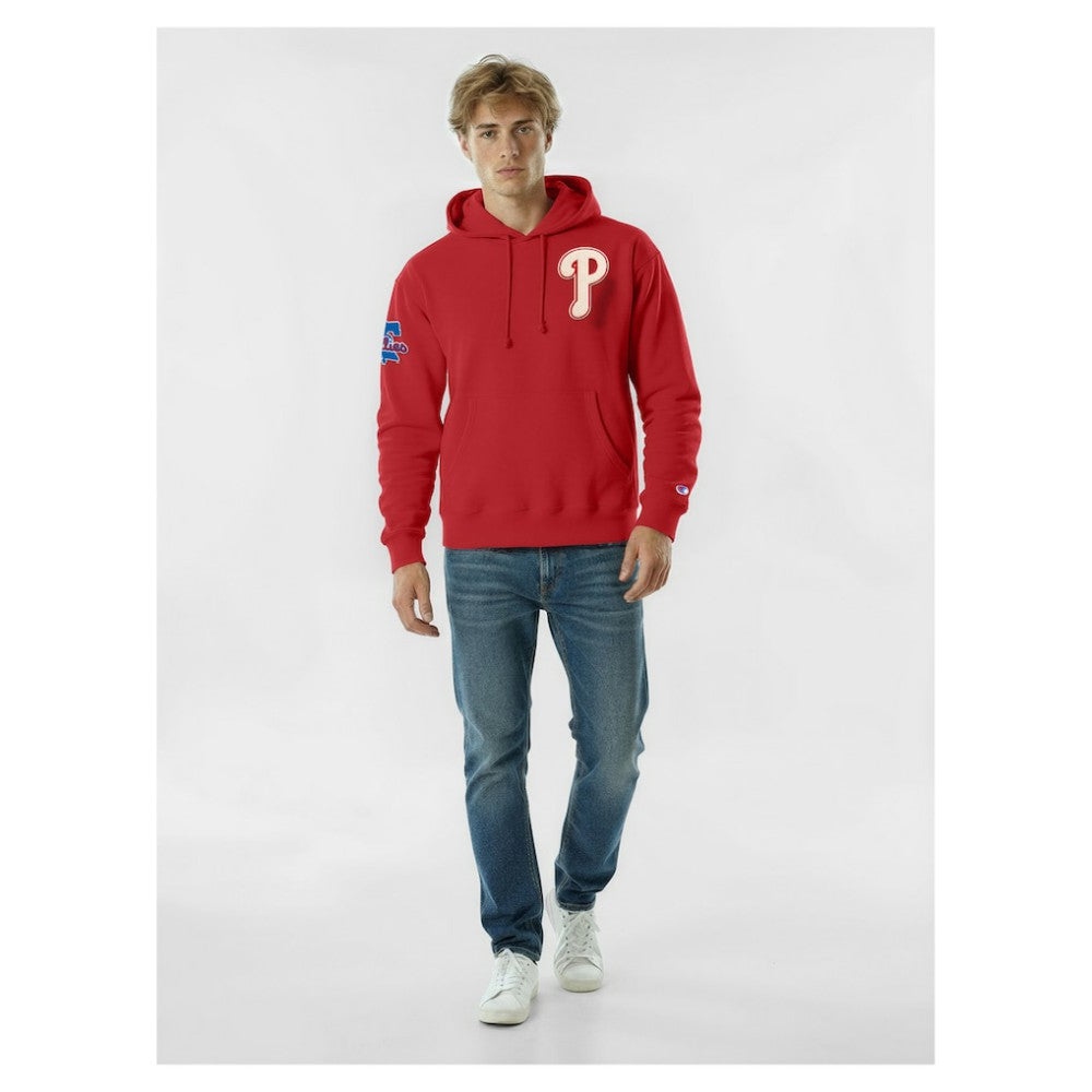 MLB Philadelphia Phillies Champion Reverse Weave Chenille Hoodie