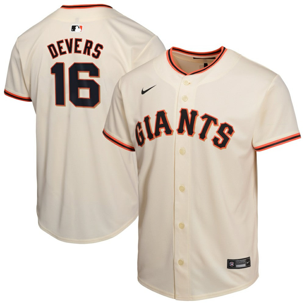 MLB Rafael Devers San Francisco Giants Nike Youth Home Player Game Jersey