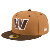 Two-Tone Walnut 59FIFTY Fitted Hat - Washington Commanders