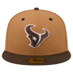 Two-Tone Walnut 59FIFTY Fitted Hat - Houston Texans