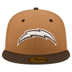 Two-Tone Walnut 59FIFTY Fitted Hat - Los Angeles Chargers