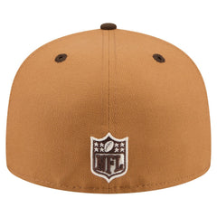 Two-Tone Walnut 59FIFTY Fitted Hat - Miami Dolphins