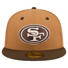 Two-Tone Walnut 59FIFTY Fitted Hat - San Francisco 49ers
