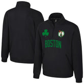 NBA Boston Celtics Stadium Essentials Unisex First Team Trainer Quarter-Zip Pullover