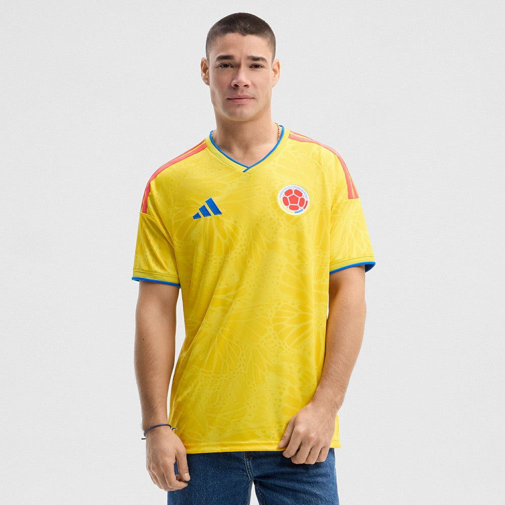 Colombia National Team FIFA x World Cup 2026 Home Replica Jersey - Adidas Yellow
