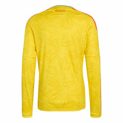 Colombia National Team FIFA x World Cup 2026 Home Replica Long Sleeve Jersey - Adidas Yellow