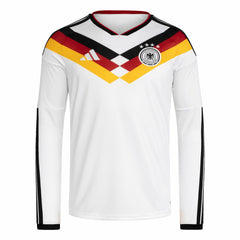 Germany National Team FIFA x World Cup 2026 Home Replica Long Sleeve Jersey - Adidas White